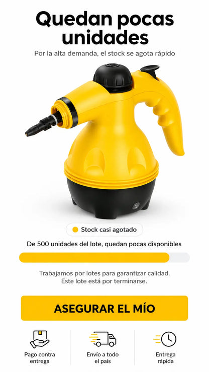 Limpiador a Vapor 3 en 1