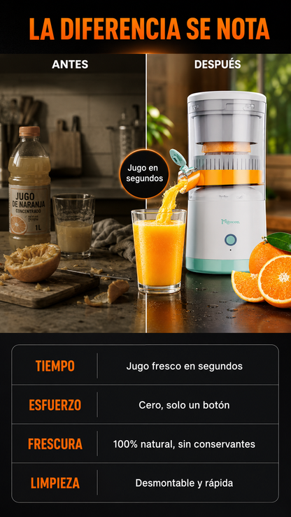 Exprimidor Eléctrico Portátil Citrus Pro