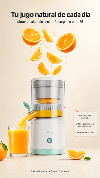 Exprimidor Eléctrico Portátil Citrus Pro