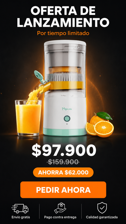 Exprimidor Eléctrico Portátil Citrus Pro