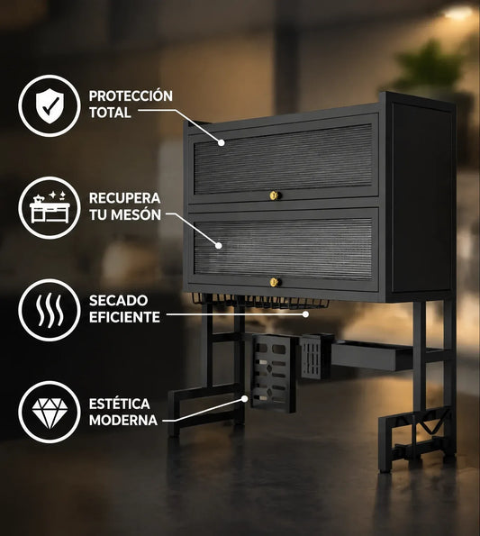 Escurridor Doble Tapa 65cm