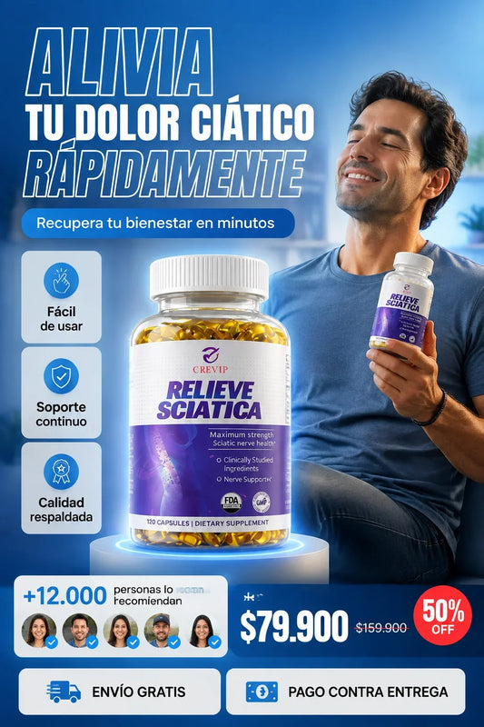 Relieve Sciatica 120 capsulas