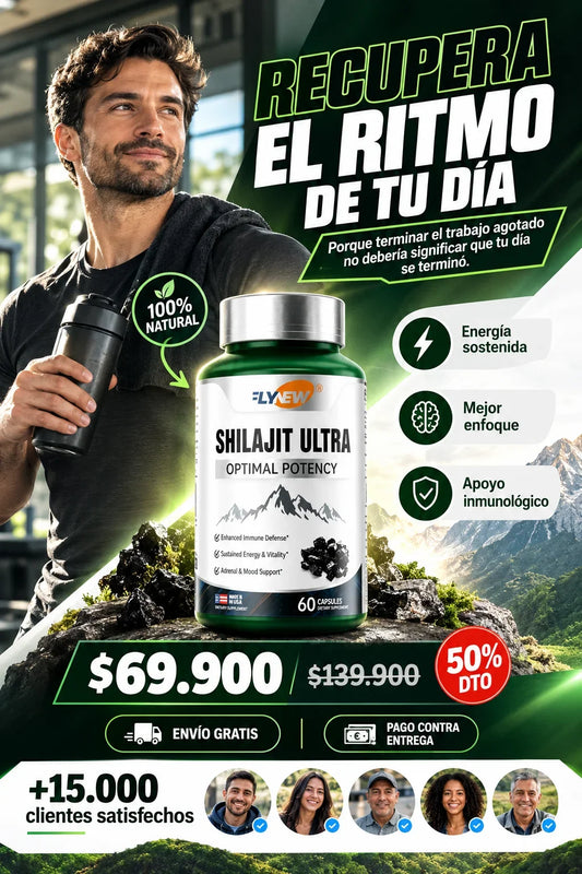⚡ SHILAJIT ULTRA | Energía y Vitalidad para Cada Día